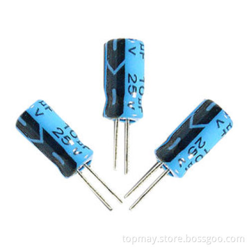 Aluminum Electrolytic Capacitor with ≤/± 20% Capacitance Change, Used for VTRs/Camera